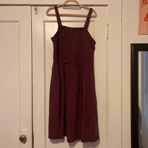 UNIVERSAL THREAD Midi Dress Purple Lightweight Perfect for Summer! - Picture 5 of 8